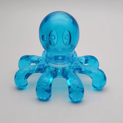Mini Octopus Shape Personal Massage Muscle Relaxing Body Neck Massage Tool Crystal Claw Massage Handheld Massage