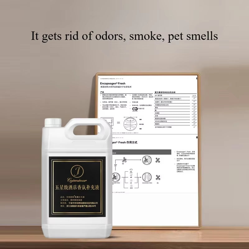 Large Volume Essential Oil for Hotel Aromatherapy Machine and Home Aroma Diffuser, Cologne, Hilton, Shangri-La,Burj Al Arab