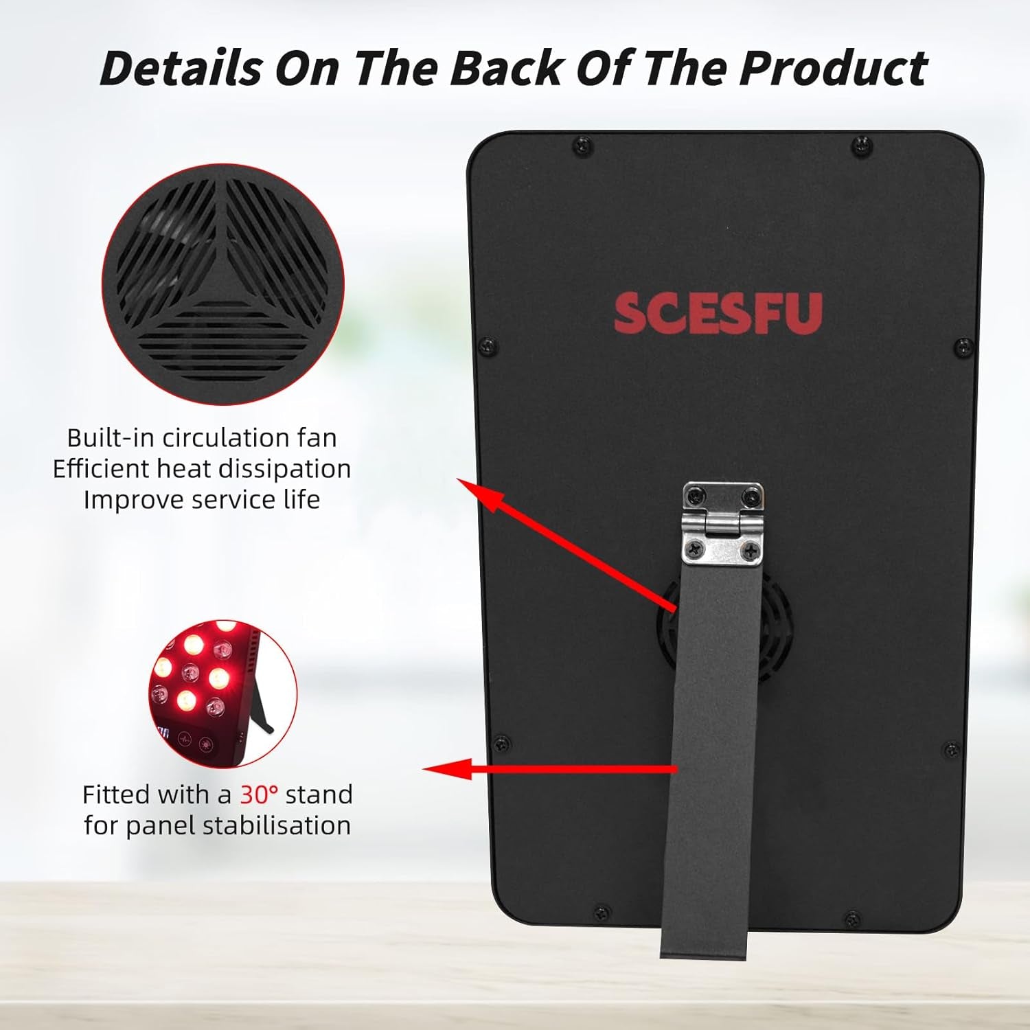 Red Light Therapy for Body,Red Light Panel 660Nm 850Nm, Built in Timer,40 Leds,200W High Power Panel Used to Promote Sleep, Improve Body, Relieve Muscle Fatigue-Red Light Therapy for Face